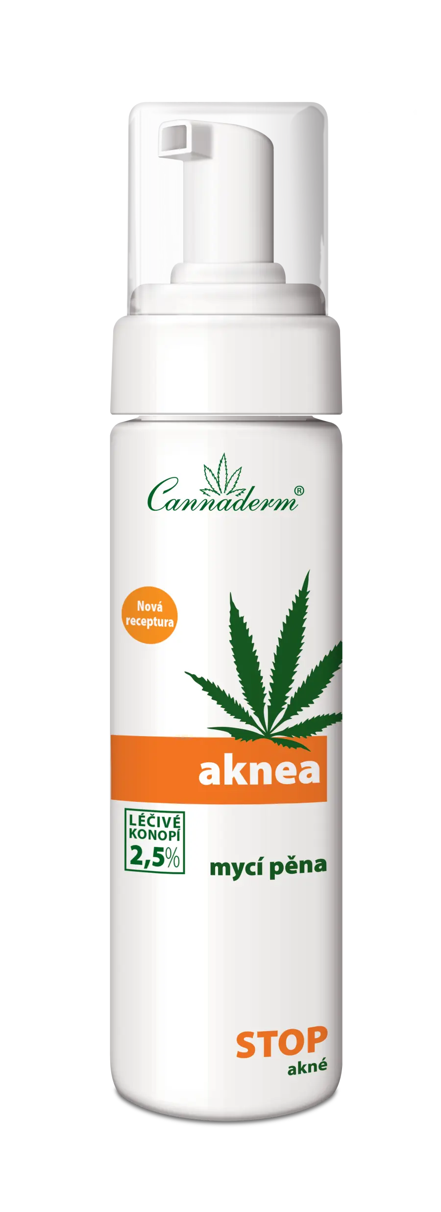 1834_CANNADERM AKNEA MYCI PENA NEW 180ML_RGB_PDK 8594054230442